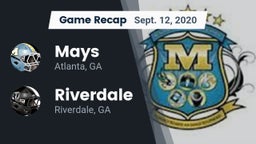 Recap: Mays  vs. Riverdale  2020