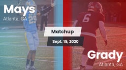 Matchup: Mays vs. Grady  2020