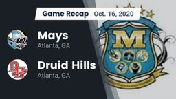 Recap: Mays  vs. Druid Hills  2020