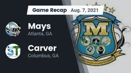 Recap: Mays  vs. Carver  2021