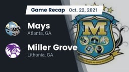 Recap: Mays  vs. Miller Grove  2021