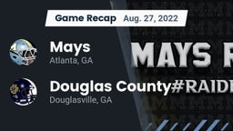 Recap: Mays  vs. Douglas County  2022
