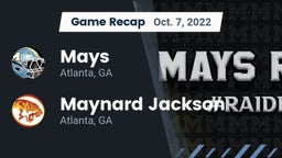 Recap: Mays  vs. Maynard Jackson  2022