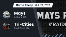 Recap: Mays  vs. Tri-Cities  2022