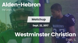 Matchup: Alden-Hebron vs. Westminster Christian  2017