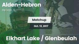 Matchup: Alden-Hebron vs. Elkhart Lake / Glenbeulah 2017