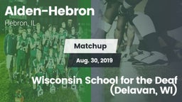 Matchup: Alden-Hebron vs. Wisconsin School for the Deaf (Delavan, WI) 2019