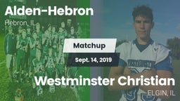 Matchup: Alden-Hebron vs. Westminster Christian  2019