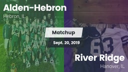 Matchup: Alden-Hebron vs. River Ridge  2019