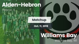 Matchup: Alden-Hebron vs. Williams Bay  2019