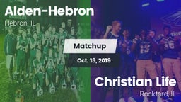 Matchup: Alden-Hebron vs. Christian Life  2019