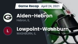 Recap: Alden-Hebron  vs. Lowpoint-Washburn  2021