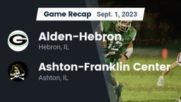 Recap: Alden-Hebron  vs. Ashton-Franklin Center  2023