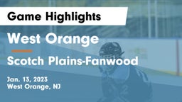 West Orange  vs Scotch Plains-Fanwood  Game Highlights - Jan. 13, 2023