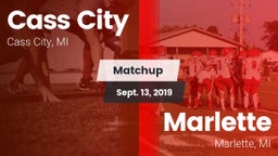 Matchup: Cass City vs. Marlette  2019