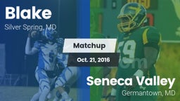 Matchup: Blake vs. Seneca Valley  2016