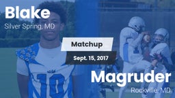 Matchup: Blake vs. Magruder  2017