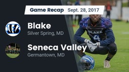 Recap: Blake  vs. Seneca Valley  2017