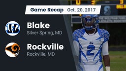 Recap: Blake  vs. Rockville  2017