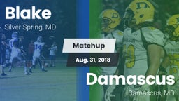 Matchup: Blake vs. Damascus  2018