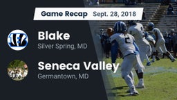 Recap: Blake  vs. Seneca Valley  2018