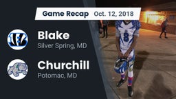 Recap: Blake  vs. Churchill  2018