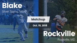 Matchup: Blake vs. Rockville  2018