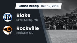 Recap: Blake  vs. Rockville  2018