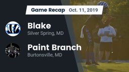 Recap: Blake  vs. Paint Branch  2019