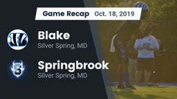 Recap: Blake  vs. Springbrook  2019