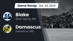Recap: Blake  vs. Damascus  2019