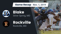 Recap: Blake  vs. Rockville  2019