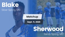 Matchup: Blake vs. Sherwood  2020