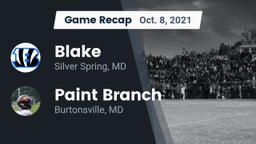 Recap: Blake  vs. Paint Branch  2021