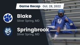 Recap: Blake  vs. Springbrook  2022