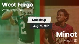 Matchup: West Fargo vs. Minot  2017