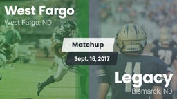 Matchup: West Fargo vs. Legacy  2017