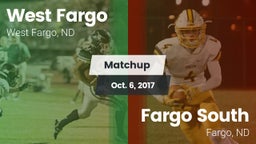 Matchup: West Fargo vs. Fargo South  2017