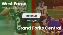 Matchup: West Fargo vs. Grand Forks Central  2017