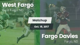 Matchup: West Fargo vs. Fargo Davies  2017