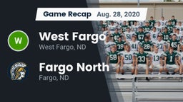 Recap: West Fargo  vs. Fargo North  2020