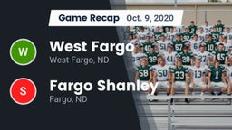 Recap: West Fargo  vs. Fargo Shanley  2020