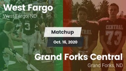 Matchup: West Fargo vs. Grand Forks Central  2020