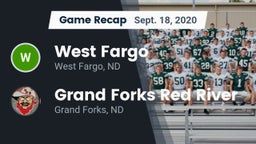 Recap: West Fargo  vs. Grand Forks Red River  2020