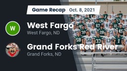Recap: West Fargo  vs. Grand Forks Red River  2021