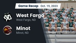 Recap: West Fargo  vs. Minot  2023