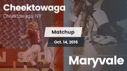 Matchup: Cheektowaga vs. Maryvale 2016