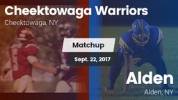 Matchup: Cheektowaga Warriors vs. Alden  2017