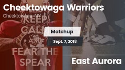 Matchup: Cheektowaga Warriors vs. East Aurora 2018