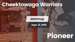 Matchup: Cheektowaga Warriors vs. Pioneer 2018